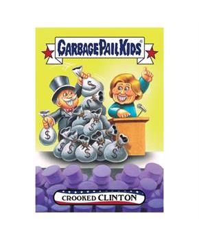 GPK: Disg-Race To The White House: Crooked Clinton, Card 19