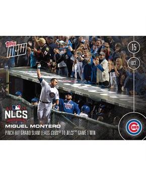 MLB Chicago Cubs Miguel Montero #589 Topps NOW Trading Card