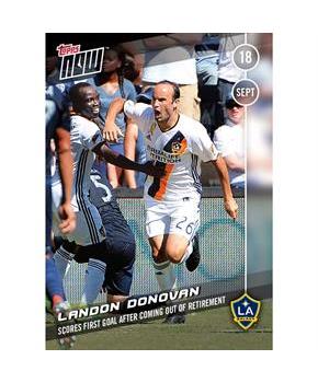 MLS LA Galaxy Landon Donovan #30 Topps NOW Trading Card