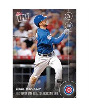 Chicago Cubs, Kris Bryant MLB 2016 Topps NOW Card 186