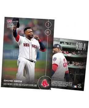 MLB Boston Red Sox David Ortiz #530A Topps NOW Trading Card