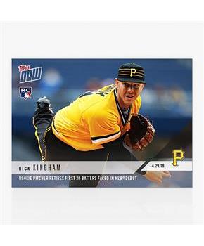 Pittsburgh Pirates MLB Nick Kingham TOPPS NOW Trading Card #141