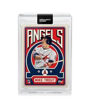 MLB Topps PROJECT 2020 Card 187 | 2011 Mike Trout by Grotesk