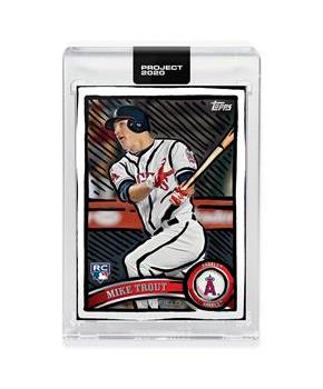 Topps PROJECT 2020 Card 207 - 2011 Mike Trout by Joshua Vides
