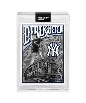 Topps PROJECT 2020 Card 219 - 1993 Derek Jeter by Mister Cartoon