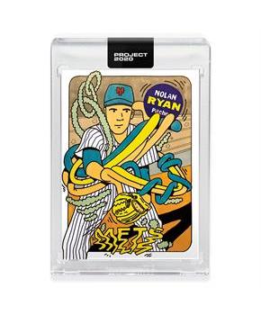 Topps PROJECT 2020 Card 245 - 1969 Nolan Ryan by Ermsy