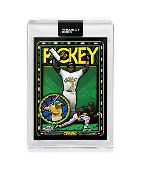 Topps PROJECT 2020 Card 248 - 1980 Rickey Henderson by Efdot