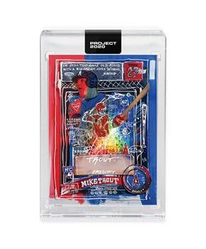 Topps PROJECT 2020 Card 325 - 2011 Mike Trout by Gregory Siff