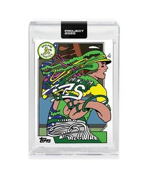 Topps PROJECT 2020 Card 358 - 1987 Mark McGwire by Ermsy