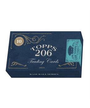 MLB Topps 2021 206 Wave 1 Baseball Trading Card Pack (10 Cards)