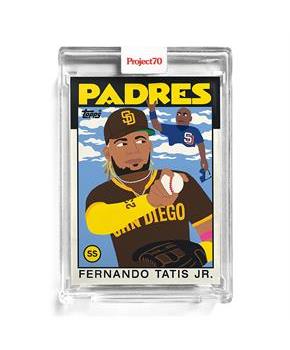 MLB Topps Project70 Card 61 | 1986 Fernando Tatis Jr. by Keith Shore
