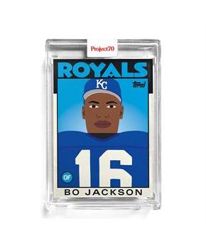MLB Topps Project70 Card 234 | 1986 Bo Jackson by Keith Shore