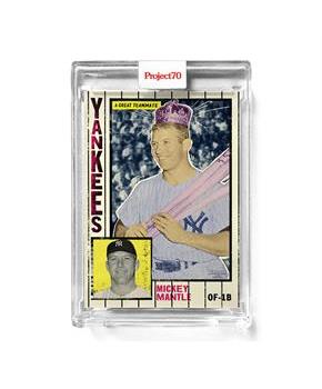 MLB Topps Project70 Card 284 | 1984 Mickey Mantle by New York Nico