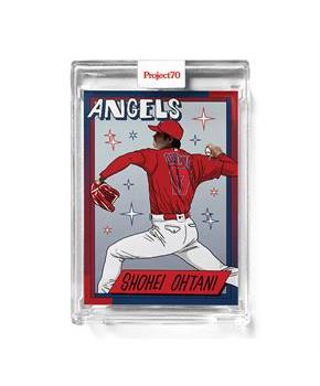 MLB Topps Project70 Card 296 | 1976 Shohei Ohtani by Sophia Chang