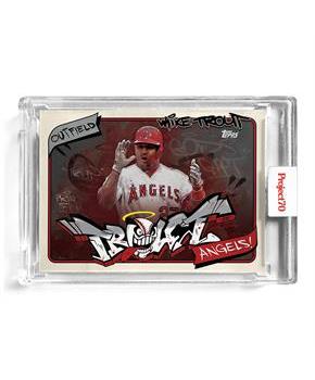 MLB Topps Project70 Card 302 | 1974 Mike Trout by SoleFly