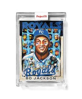 Topps Project70 Card 351 | 1986 Bo Jackson by Andrew Thiele