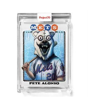 Topps Project70 Card 355 | 2008 Pete Alonso by Alex Pardee