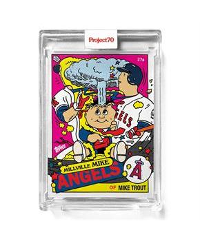 Topps Project70 Card 357 | Mike Trout by Ermsy