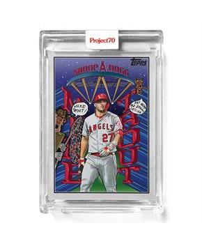 Topps Project70 Card 489 | 2002 Mike Trout by Snoop Dogg