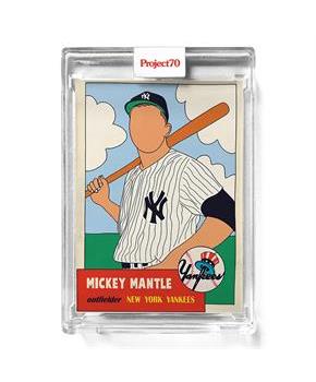 Topps Project70 Card 500 | 1953 Mickey Mantle by Fucci