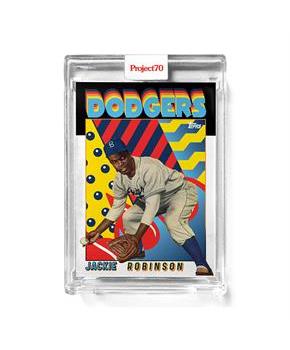 MLB Topps Project70 Card 525 | Jackie Robinson by Claw Money