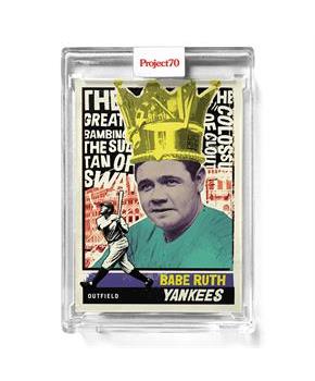 Topps Project70 Card 580 | 1976 Babe Ruth by New York Nico