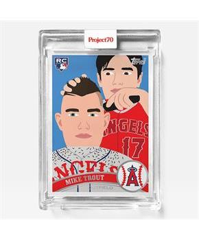 Topps Project70 Card 600 | 2011 Mike Trout by Keith Shore