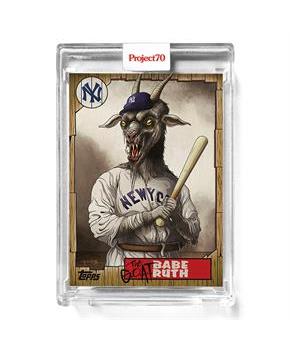 Topps Project70 Card 666 | Babe Ruth by Alex Pardee