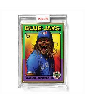 MLB Topps Project70 Card 825 | Vladimir Guerrero Jr. by Alex Pardee