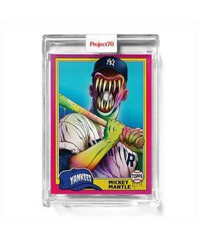 MLB Topps Project70 Card 935 | Mickey Mantle by Alex Pardee