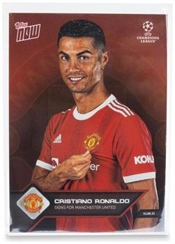 UCL TOPPS NOW Card #14 | Cristiano Ronaldo Signs for Manchester United