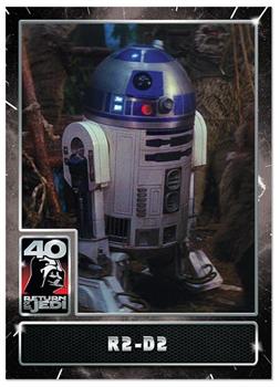 Star Wars ROTJ 40th Anniversary 2023 Topps Card #2 | R2-D2