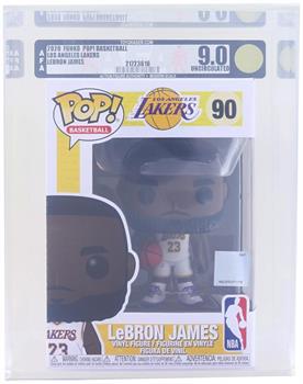 LA Lakers NBA Funko POP | Lebron James Alternate | Graded AFA 9