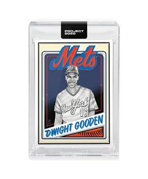 Topps PROJECT 2020 Card 65 - 1985 Dwight Gooden by Mister Cartoon