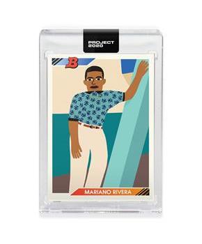 Topps PROJECT 2020 Card 72 - 1992 Mariano Rivera by Keith Shore