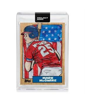 Topps PROJECT 2020 Card 81 - 1987 Mark McGwire by Blake Jamieson