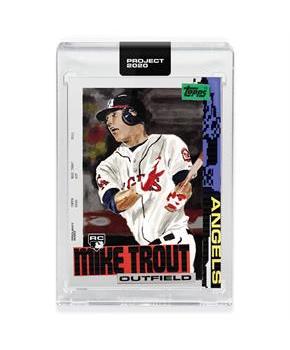 Topps PROJECT 2020 Card 85 - 2011 Mike Trout by Jacob Rochester