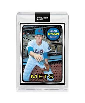 Topps PROJECT 2020 Card 87 - 1969 Nolan Ryan by Joshua Vides
