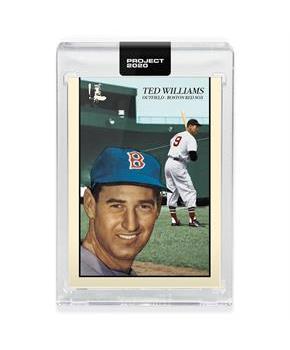 Topps PROJECT 2020 Card 90 - 1954 Ted Williams by Oldmanalan