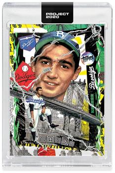 Topps PROJECT 2020 Card 99 - 1955 Sandy Koufax by Tyson Beck