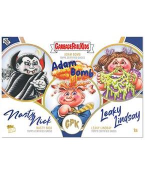 Garbage Pail Kids 2024 Topps Media Menace | Adam, Nick & Lindsay
