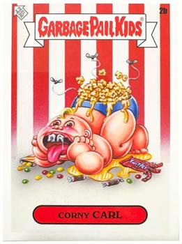Garbage Pail Kids 2024 Topps Media Menace | Corny Carl