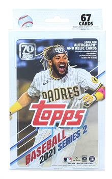 MLB 2021 Topps Baseball Series 2 Hanger Pack | 67 Cards