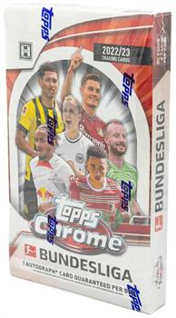 Bundesliga Soccer 2022/23 Topps Chrome Hobby Box | 20 Packs
