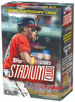 MLB 2023 Topps Stadium Club Baseball Value Box