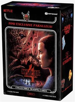 Stranger Things Season 4 2023 Topps Value Box | 7 Packs Per Box