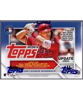 MLB 2023 Topps Baseball Updates Relic Box | 7 Packs Per Box