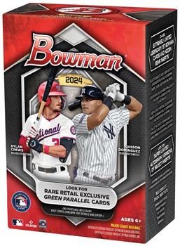 MLB 2024 Bowman Baseball Value Box | 6 Packs Per Box