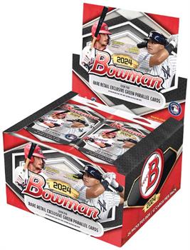 MLB 2024 Bowman Baseball Display Box | 24 Packs Per Box