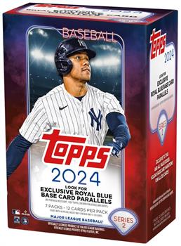 MLB 2024 Topps Baseball Series 2 Value Box | 7 Packs Per Box